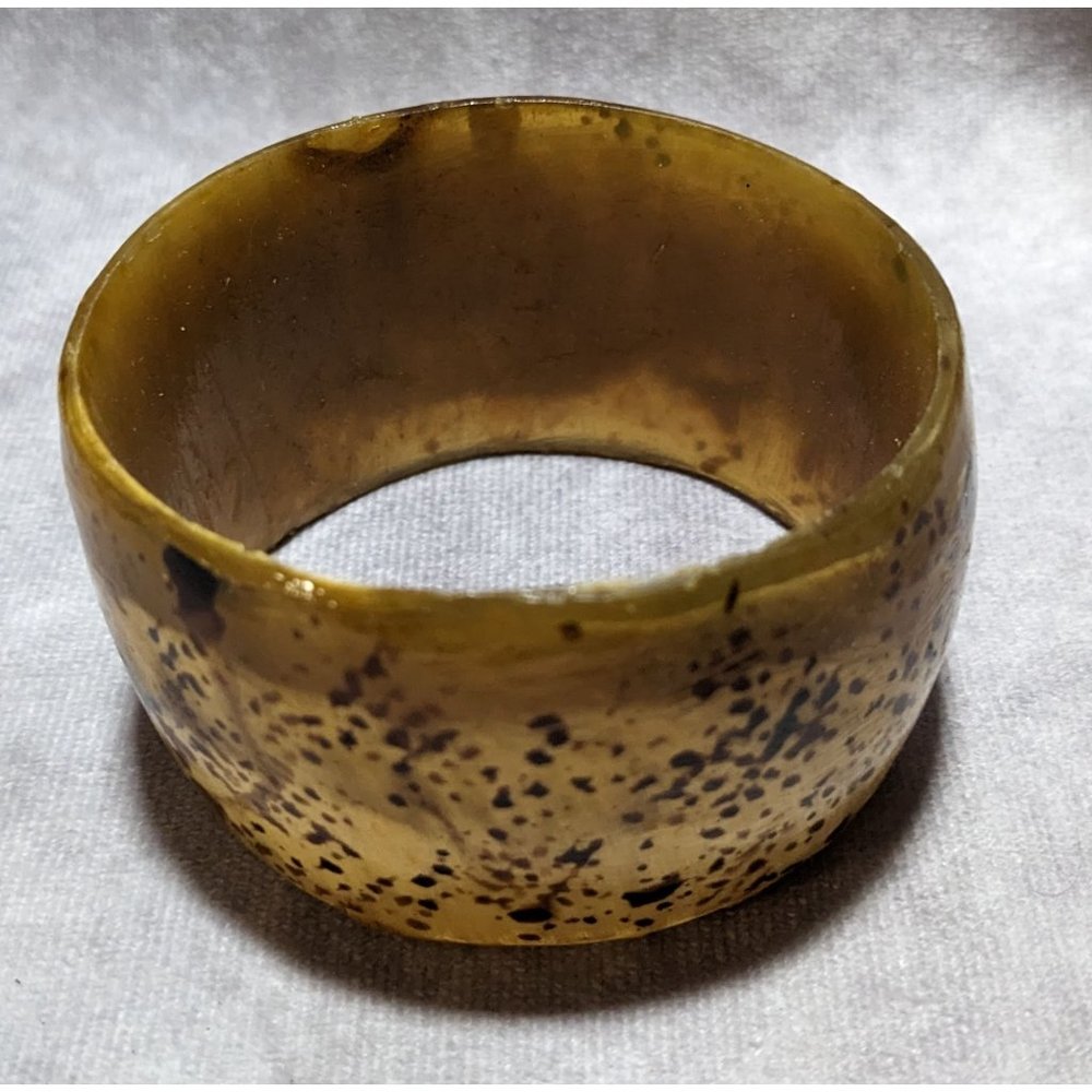Abstract Earthy Bangle Bracelet - Picture 3 of 8